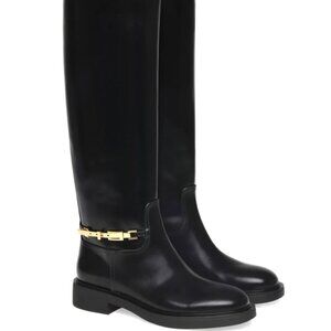 NEW! Gianvito Rossi Martine Riding Boots